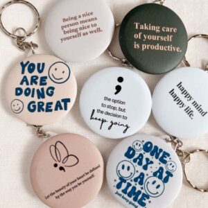 gantungan kunci 1 sisi