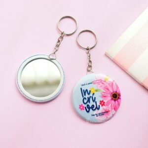 gantungan kunci cermin